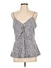 MICHAEL Michael Kors Gray Sleeveless Blouse Size L - photo 1