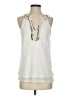 Tiny Ivory Sleeveless Blouse Size S - photo 1