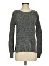 BB Dakota 100% Acrylic Tweed Black Gray Pullover Sweater Size XS - photo 1