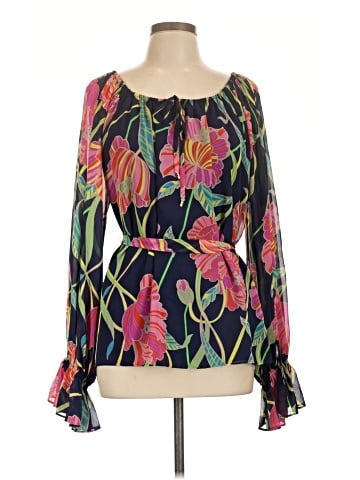Trina Turk Long Sleeve Blouse (view 1)