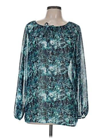 Como Long Sleeve Blouse (view 1)