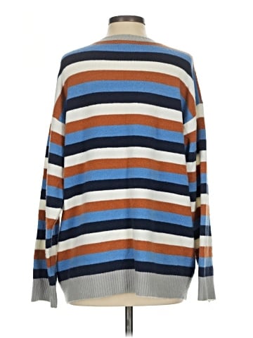 Cotton Bleu Pullover Sweater (view 2)