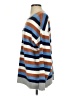 Cotton Bleu Stripes Blue Pullover Sweater Size S - photo 5