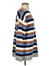 Cotton Bleu Stripes Blue Pullover Sweater Size S - photo 4