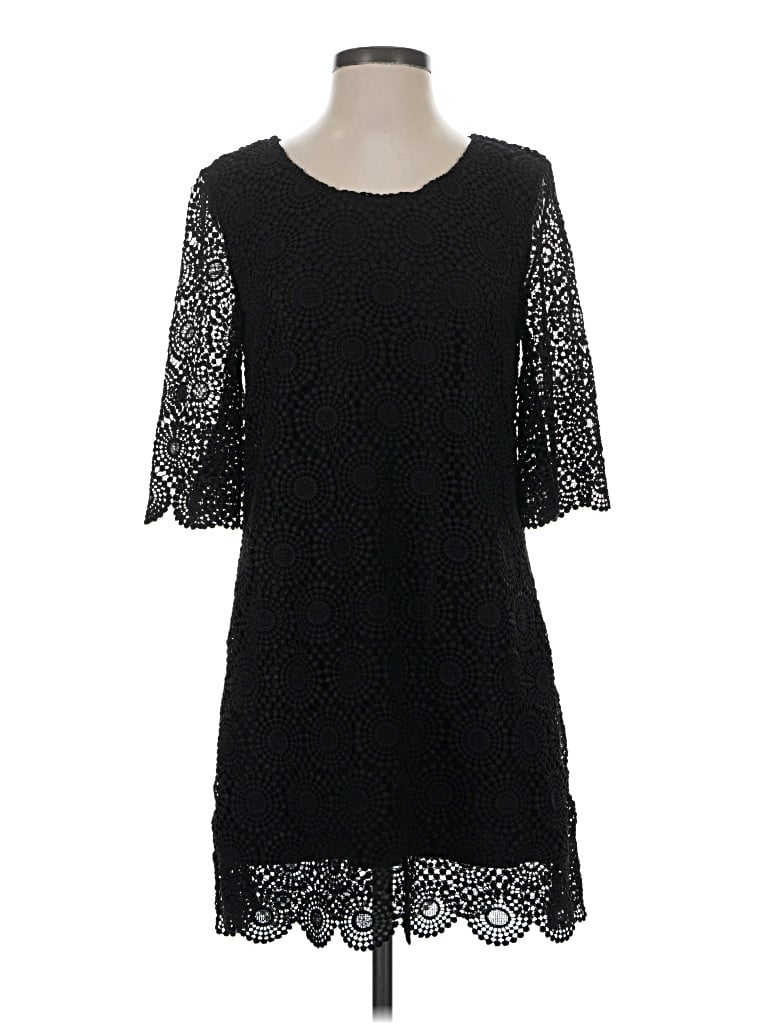 Pre-owned Kld. Signature Casual Dress In Black