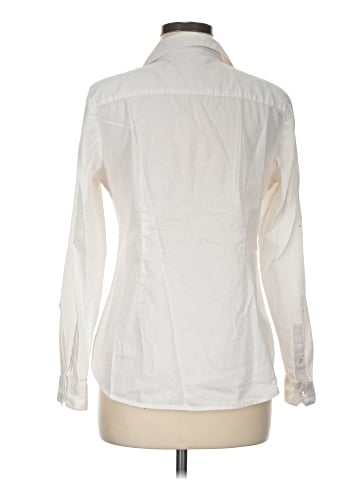 Ann Taylor Long Sleeve Button-Down Shirt (view 2)