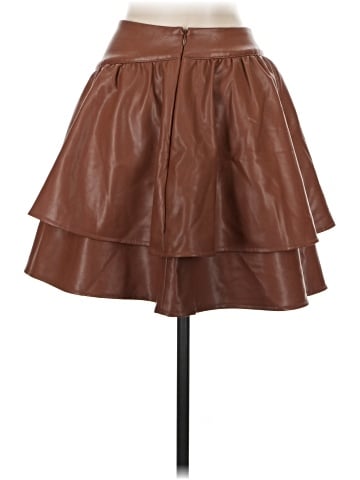 Express Faux Leather Skirt (view 2)