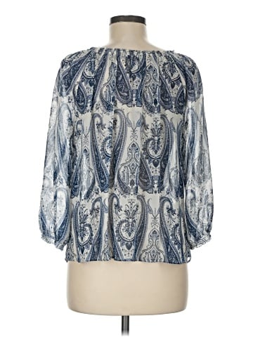 Joie 3/4 Sleeve Silk Top (view 2)