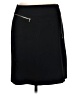 Nine West Solid Black Casual Skirt Size 8 - photo 1