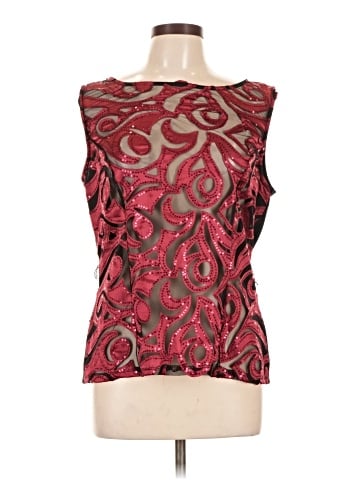 Blu Sage Sleeveless Blouse (view 1)