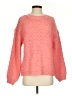 Vero Moda Solid Orange Pullover Sweater Size S - photo 1