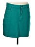 L.L.Bean Solid Teal Casual Skirt Size 8 - photo 1