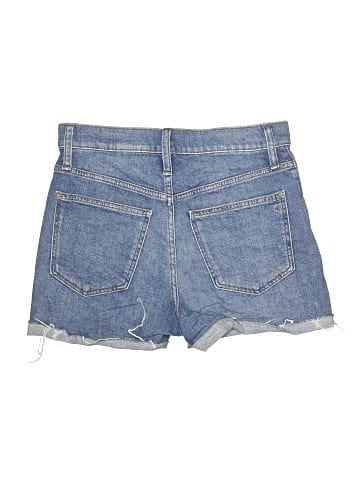 Madewell High-Rise Denim Shorts in Lavista Wash (view 2)