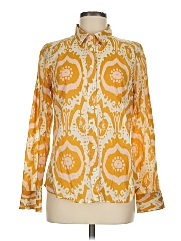 J.Crew Factory Store Long Sleeve Blouse (view 1)