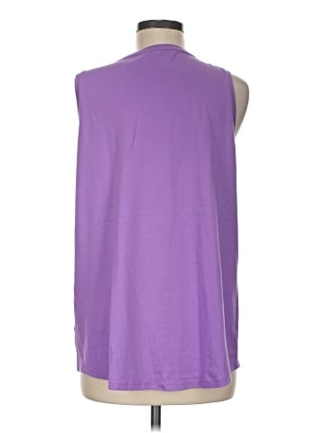Lands' End Sleeveless T-Shirt (view 2)