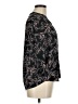 41Hawthorn 100% Polyester Black 3/4 Sleeve Blouse Size Med Petite - photo 4