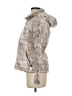 Calvin Klein 100% Polyester Print Silver Ivory Jacket Size XS - photo 5