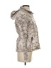 Calvin Klein 100% Polyester Print Silver Ivory Jacket Size XS - photo 4