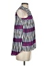 Alfani 100% Polyester Stripes Purple Sleeveless Blouse Size S (petite) - photo 4