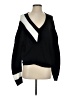 Rag & Bone Chevron-herringbone Black Pullover Sweater Size S - photo 1