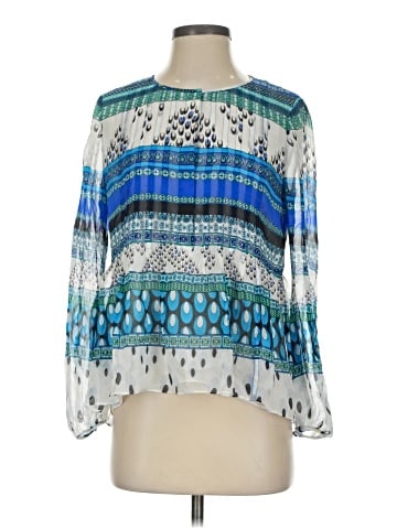 Diane von Furstenberg 3/4 Sleeve Silk Top (view 1)