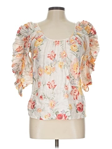 Loeffler Randall 3/4 Sleeve Blouse (view 1)