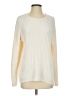 Lands' End 100% Polyester Color Block Ivory Pullover Sweater Size S - photo 1