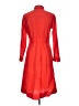 J.Crew 100% Cotton Red Raincoat Size 10 - photo 2