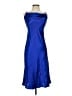 Bebe 100% Polyester Blue Cocktail Dress Size S - photo 1