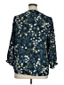 Papermoon 100% Polyester Teal 3/4 Sleeve Blouse Size XL - photo 2