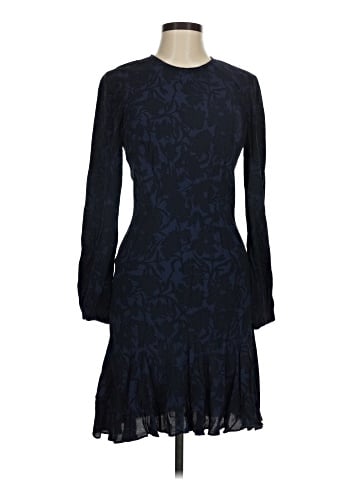 Madewell Puff-Sleeve Flare Mini Dress (view 1)