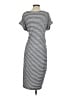 Gap Stripes Gray Casual Dress Size S - photo 2