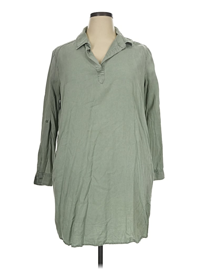 Pre-owned Como Vintage Casual Dress In Gray
