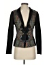 Boston Proper Paisley Black Blazer Size 4 - photo 1