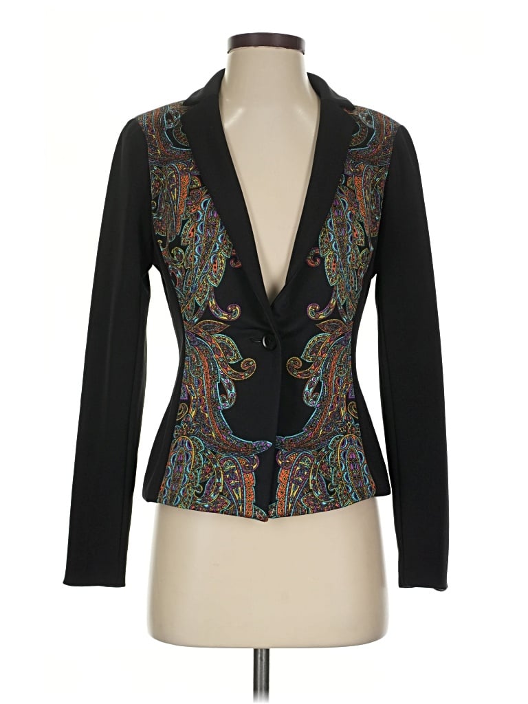 Pre-owned Boston Proper Blazer Jacket In Black