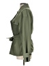 Express 100% Polyester Green Trenchcoat Size L - photo 5