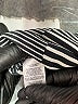 Ann Taylor 100% Polyester Chevron-herringbone Black Long Sleeve Blouse Size S - photo 8