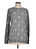 Talbots Outlet Polka Dots Gray Pullover Sweater Size M - photo 1
