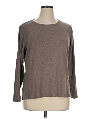 Chico's 3/4 Sleeve T-Shirt (view 1)