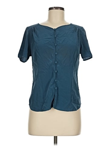 Pendleton Short Sleeve Silk Top (view 1)