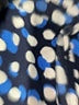Halogen 100% Polyester Blue Short Sleeve Blouse Size M - photo 7