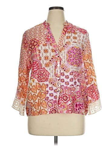 Zara 3/4 Sleeve Blouse (view 1)