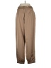 Sans Souci 100% Polyester Solid Tan Brown Casual Pants Size S - photo 2