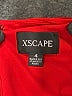 Xscape Red Cocktail Dress Size 4 - photo 7