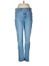 Chico's Hearts Blue Jeans Size Sm (0.5) - photo 1