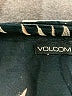 Volcom 100% Viscose Tropical Black Short Sleeve Blouse Size M - photo 7