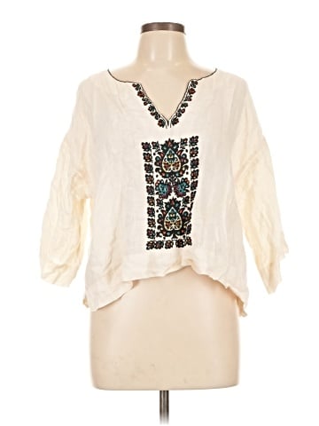 Plenty By Tracy Reese 3/4 Sleeve Blouse (view 1)