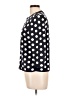 Liz Claiborne 100% Cotton Polka Dots Black Pullover Sweater Size L - photo 5