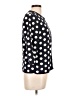 Liz Claiborne 100% Cotton Polka Dots Black Pullover Sweater Size L - photo 4