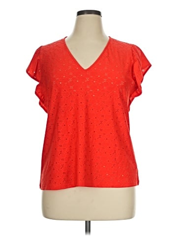 MICHAEL Michael Kors Short Sleeve Top (view 1)